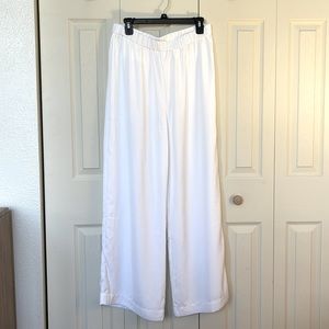 Michael Kors White Wide-leg Pants